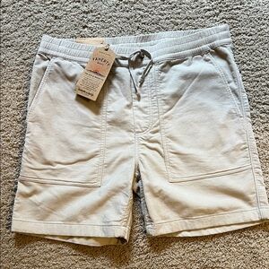 Faherty Light Gray Men's Shorts